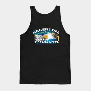 Argentina Buenos Aires West Mormon LDS Mission Missionary Shirt and Gift Tank Top